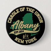 Albany, New York Button (Vorderseite)