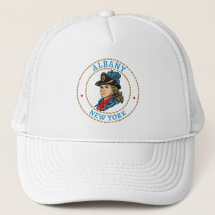 Albany New York Colonial Truckerkappe
