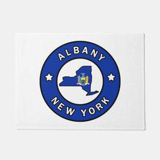 Albany New York Fußmatte (Vorderseite)