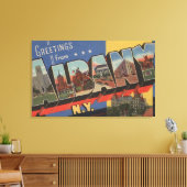 Albany, New York - Große Briefszenen 2 Leinwanddruck (Insitu (Wohnzimmer))