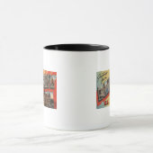 Albany, New York - Große Briefszenen 2 Tasse (Zentrum)