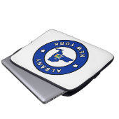 Albany New York Laptopschutzhülle (Vorne Knopf)