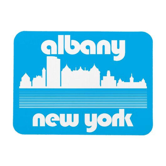 Albany New York Magnet (Horizontal)