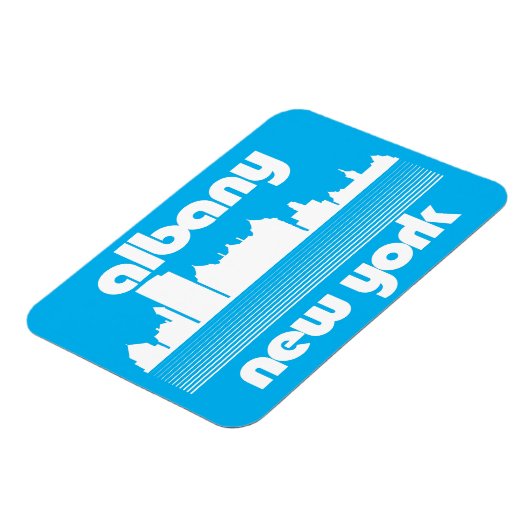 Albany New York Magnet (Linke Seite)