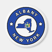 Albany New York Magnet (Vorne)