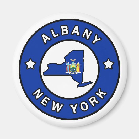 Albany New York Magnet (Vorne)
