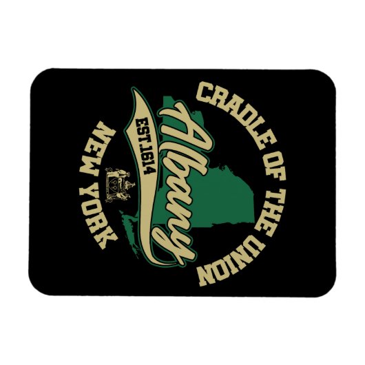 Albany, New York Magnet (Horizontal)