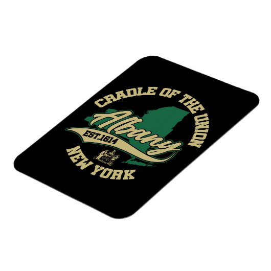 Albany, New York Magnet (Linke Seite)