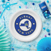 Albany New York Pappteller (Party)