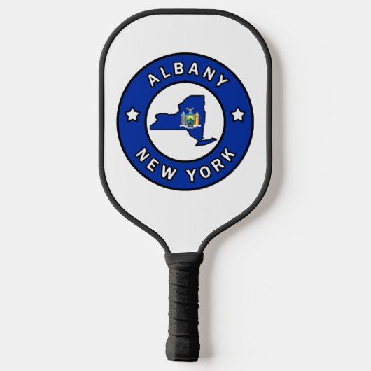 Albany New York Pickleball Schläger (Rückseite)