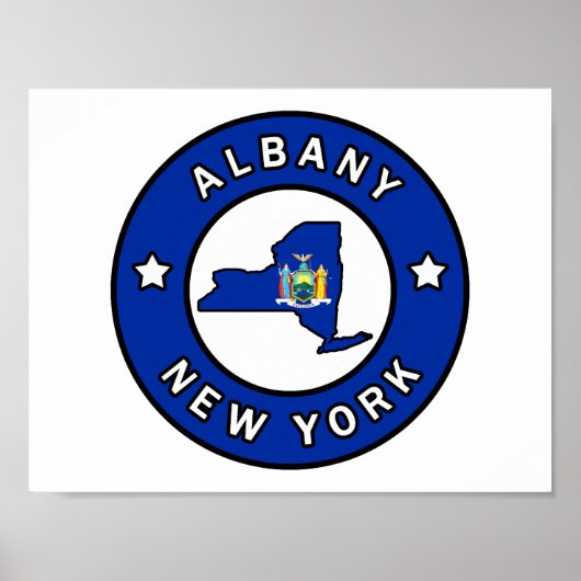 Albany New York Poster (Vorne)
