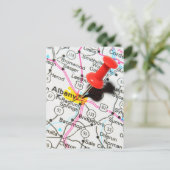 Albany, New York Postkarte (Stehend Vorderseite)