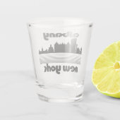 Albany New York Schnapsglas (Rückseite)