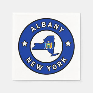 Albany New York Serviette