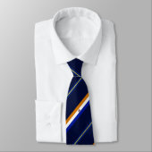 Albany (New York) Stadtflagge Neck Tie Krawatte (Gebunden)