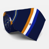 Albany (New York) Stadtflagge Neck Tie Krawatte (Gerollt)