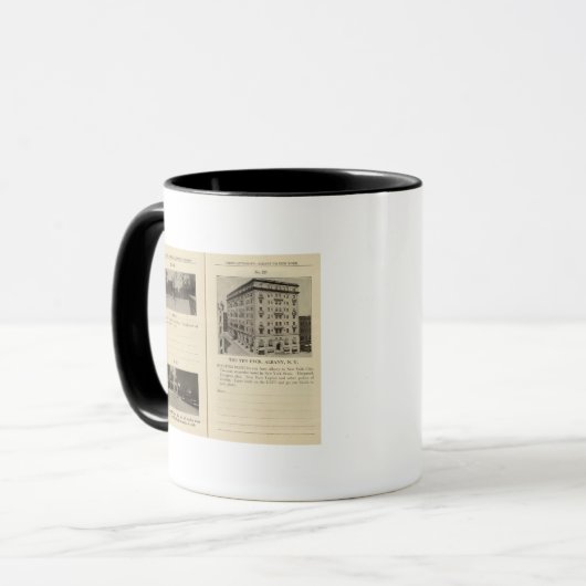 Albany, New York Tasse (Vorderseite Links)