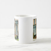 Albany NY Brownstone Kaffeetasse (Mittel)
