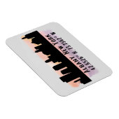 Albany NY City Skyline Magnet (Rechte Seite)