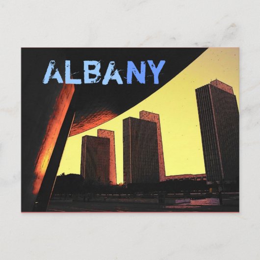 Albany Postcard Postkarte (Vorderseite)
