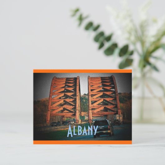 Albany Postcard Postkarte (Stehend Vorderseite)