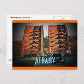 Albany Postcard Postkarte (Vorne/Hinten)