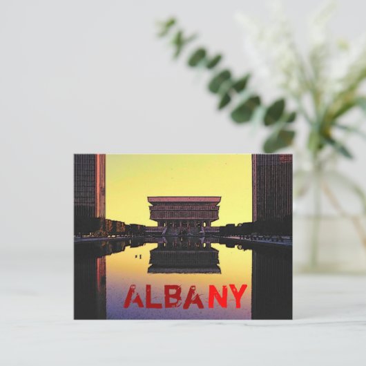Albany Postcard Postkarte (Stehend Vorderseite)