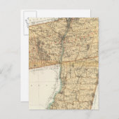 Albany, Rensselaer, Kolumbien-Landkreis Postkarte (Vorne/Hinten)