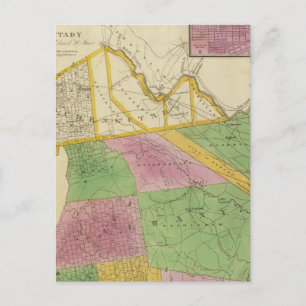 Albany, Schenectady-Landkreise Postkarte