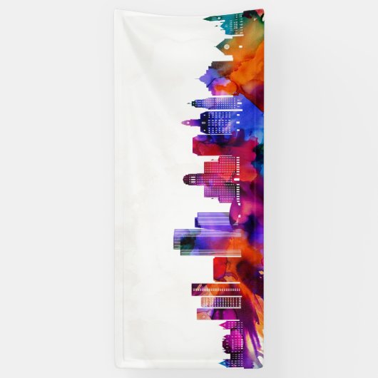 Albany Skyline Banner (Vertikal)