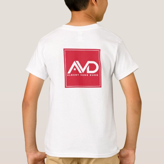 ALBANY VANS TYP neues swag Design! T-Shirt (Rückseite)