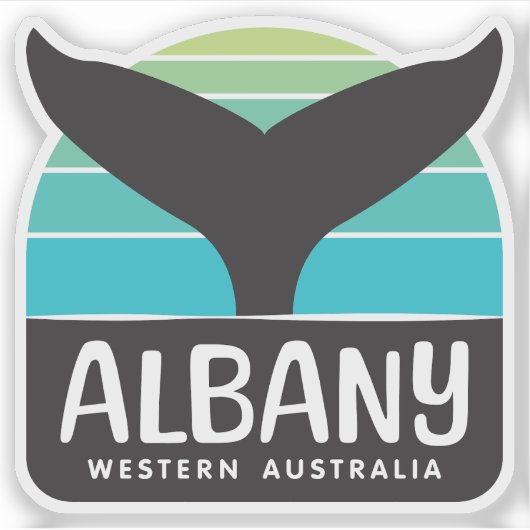 Albany, Western Australia Aufkleber (Vorderseite)