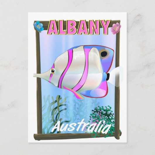 Albany, Western Australien Postkarte (Vorderseite)