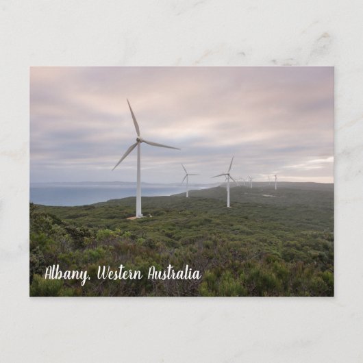 Albany Windfarm, Western Australien, Postcard Postkarte (Vorderseite)