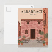 Albarracín Spanien Postkarte (Vorne/Hinten)