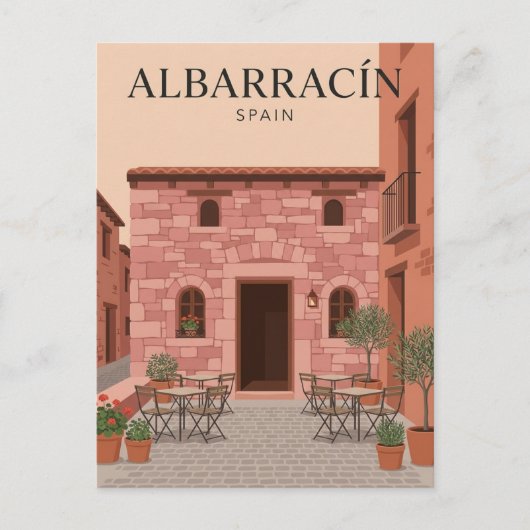 Albarracín Spanien Postkarte (Vorderseite)