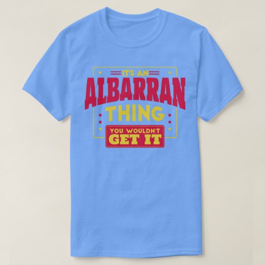 Albarran T-Shirt (Design vorne)