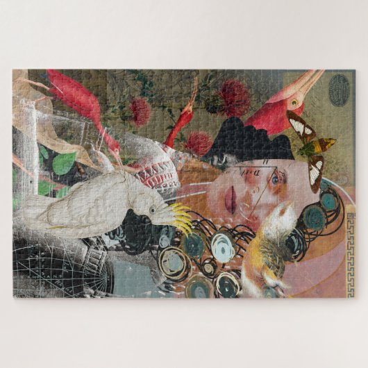 Alba's Bird Study Artistic Puzzle (Horizontal)