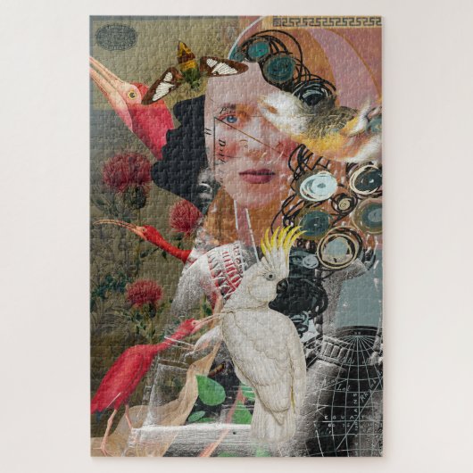 Alba's Bird Study Artistic Puzzle (Vertikal)