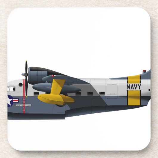 Albatros 1906 Grummans HU-16B Untersetzer (Vorderseite)