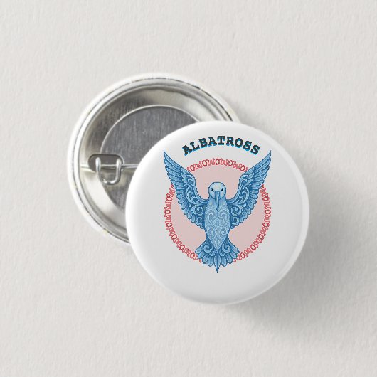 Albatros Button (Vorne & Hinten)