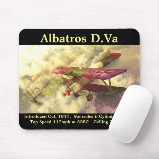 Albatros D.Va Mousepad (Mit Mouse)