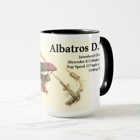 Albatros D.Va Tasse (VorderseiteRechts)