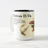 Albatros D.Va Zweifarbige Tasse (Vorderseite Links)