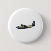 Albatros-Marine Grummans HU-16B Button (Vorderseite)