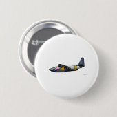 Albatros-Marine Grummans HU-16B Button (Vorne & Hinten)