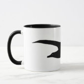 Albatros-Silhouette-Tasse Tasse (Links)