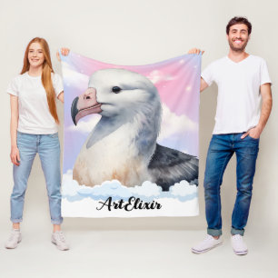 Albatros Traumdruck Fleecedecke