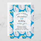 Albatross Birthday Party Einladung (Vorne/Hinten)