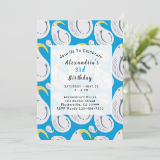 Albatross Birthday Party Einladung